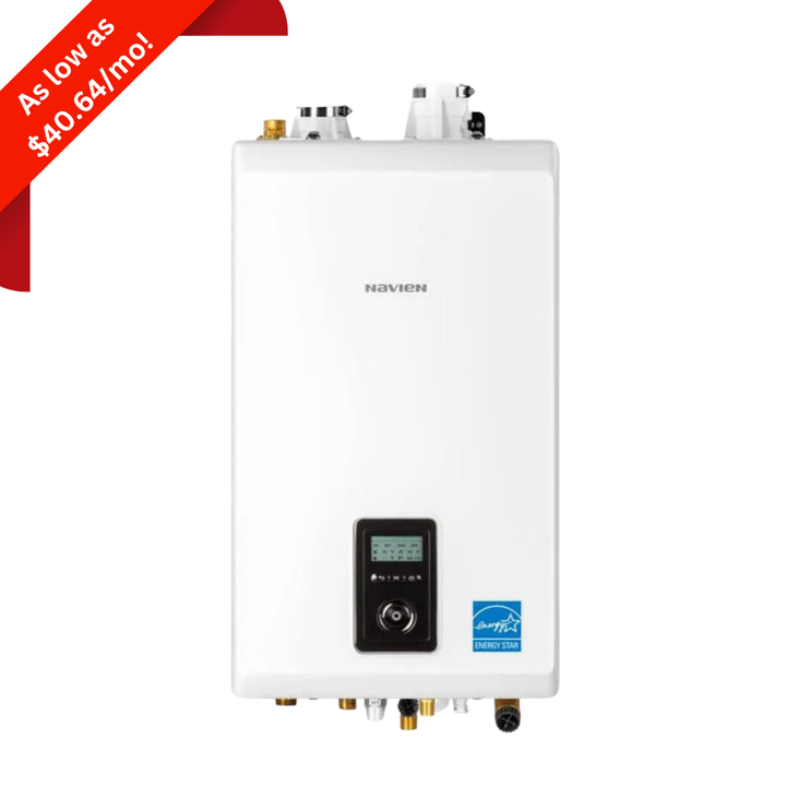 Navien Standard Tankless Water Heater - New Installation, Replaces Hot Water Tank NPE-240S
