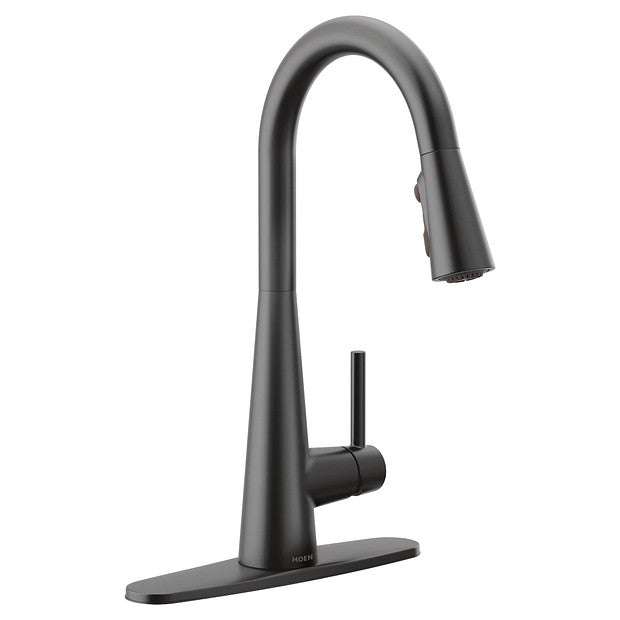 SLEEK KITCHEN FAUCET WITH PULLDOWN SPRAY